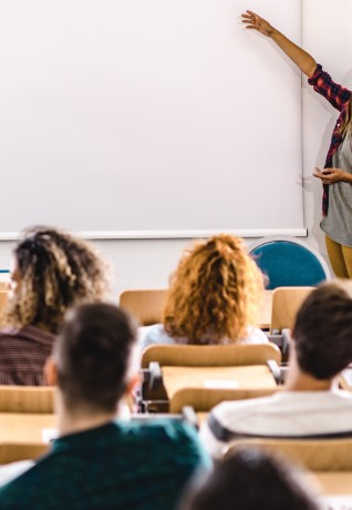 woman teaching
