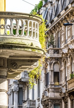 Via Cappuccini, Milano - Photo Getty Images