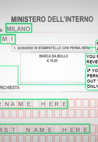 Residence Permit application form tutorial