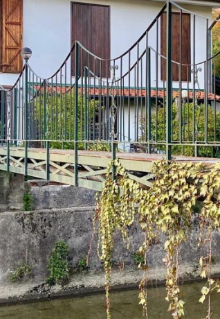 Casa tipica sul Naviglio della Martesana - foto @elementsofmilan