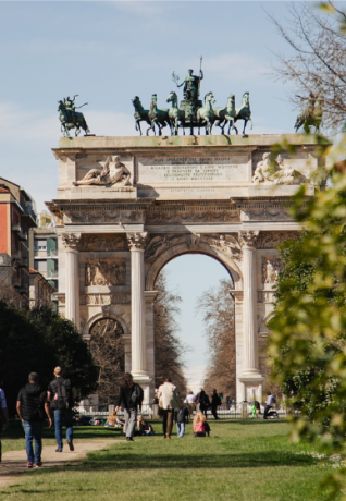 Parco Sempione - Arco della Pace - pic Joaquin Lopez YesMilano