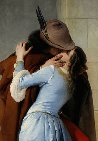 "Il bacio" di Hayez