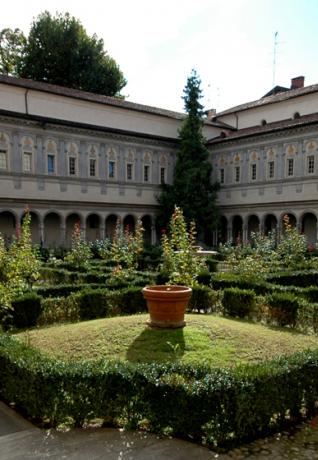 Basilica di San Simpliciano - Chiostro