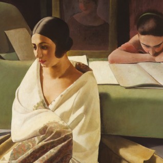 Felice Casorati, Raja, [1924-1925], Collezione privata. ph. Matteo De Fina, Venezia