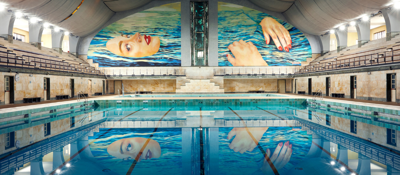 BE WATER, a project by TOILETPAPER in collaboration with Desigual, promoted by Comune di Milano and Milanosport_01_ph Alberto Zanetti