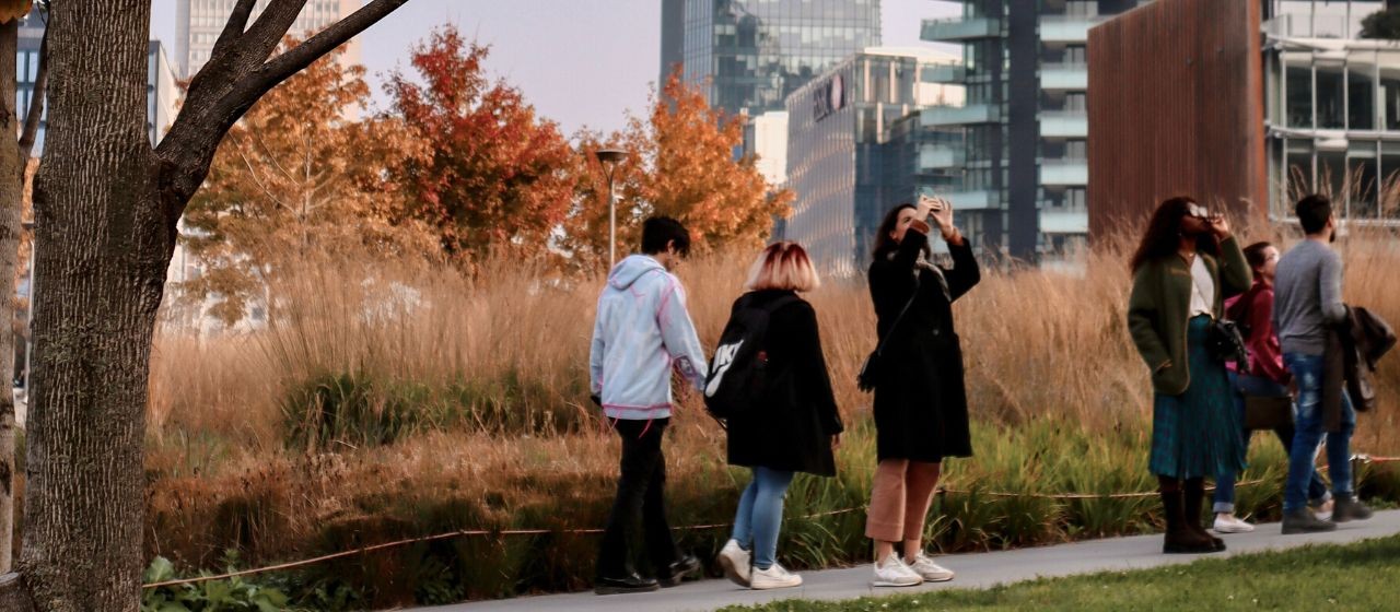 Autunno a Milano: BAM e Bosco Verticale. Pic. by Alberto Gasparin