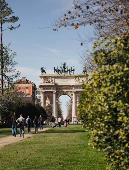 Parco Sempione - Arco della Pace - pic Joaquin Lopez YesMilano