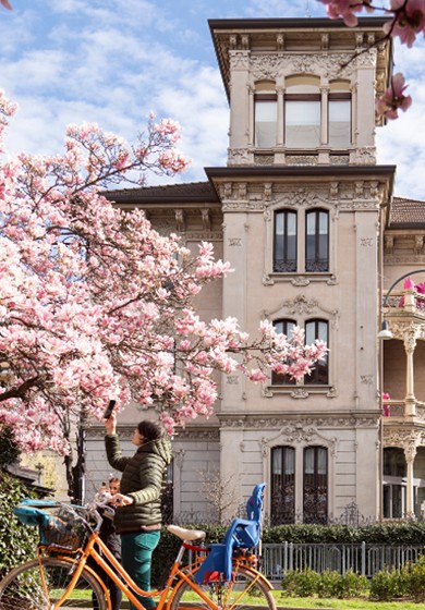 A Marzo Milano Fiorisce - Piazza Tommaseo - Pic Anna della Badia